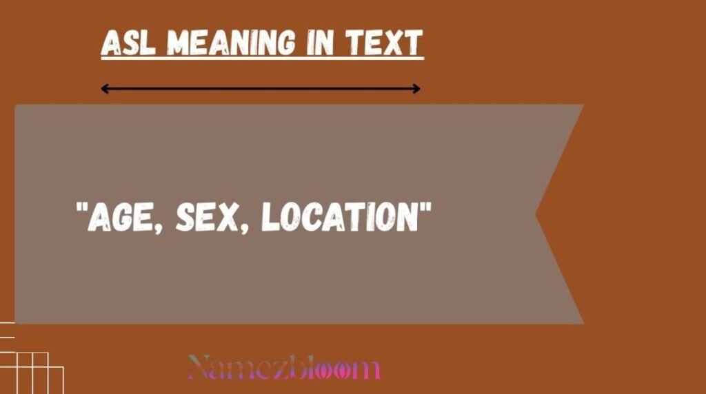 ASL Meaning in Text