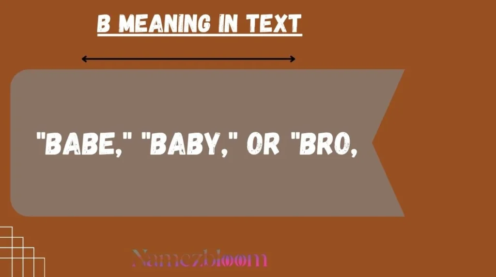 B Meaning in Text