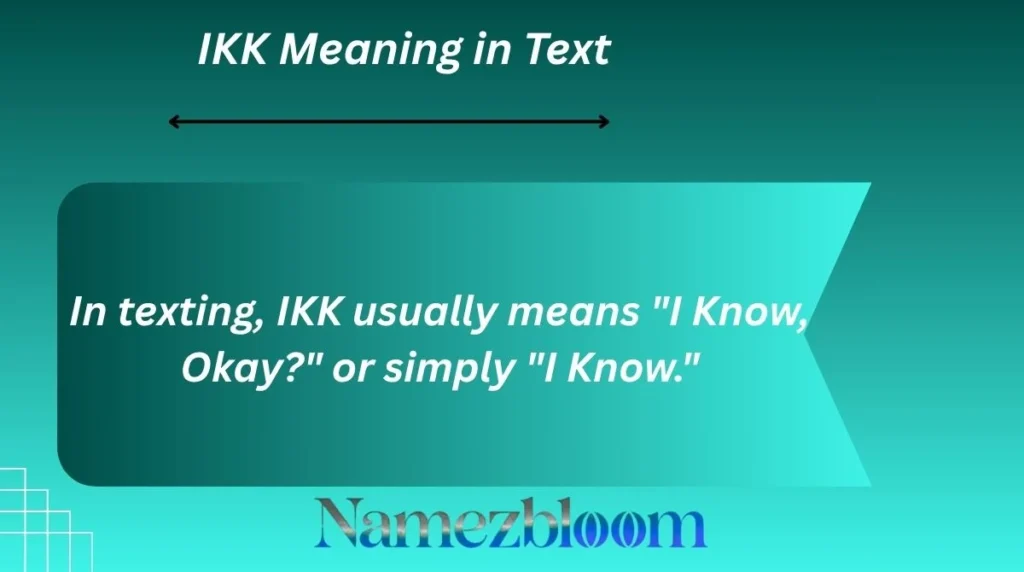 IKK Meaning in Text