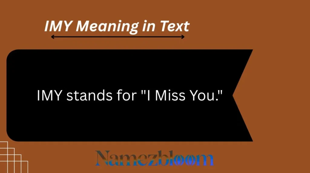 IMY Meaning in Text