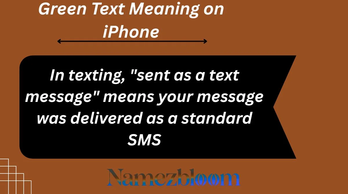Sent as a Text Message Meaning