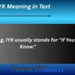 IYK Meaning in Text