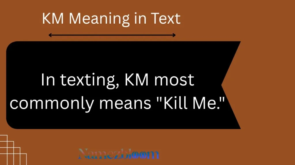 KM Meaning in Text