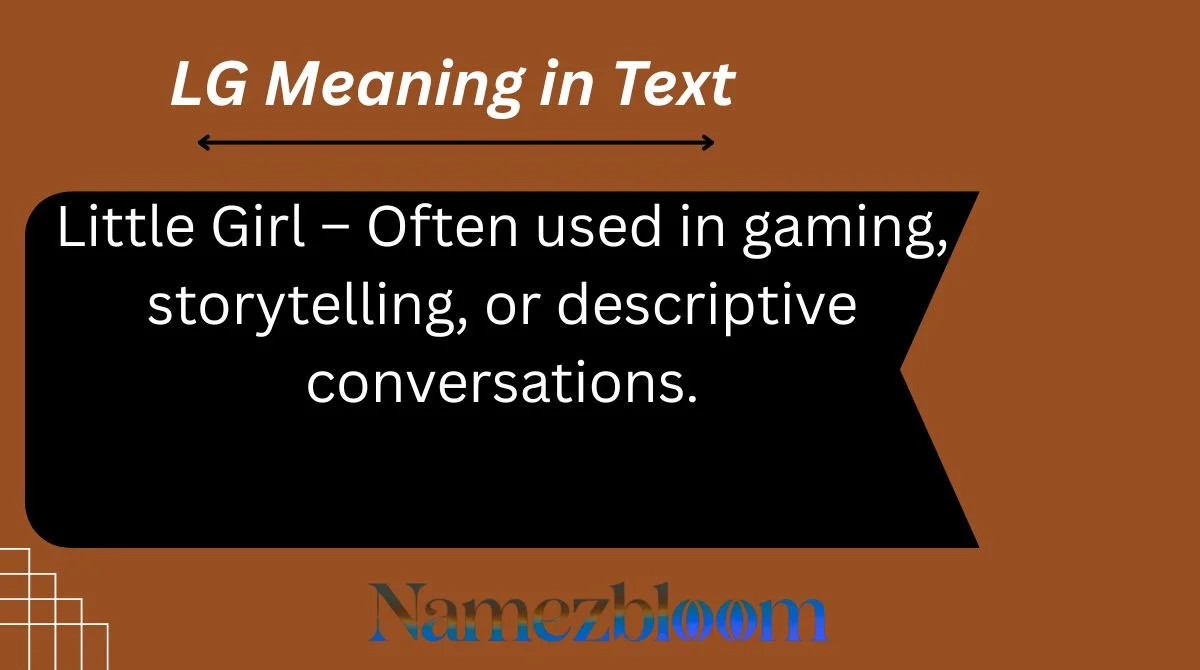 LG Meaning in Text