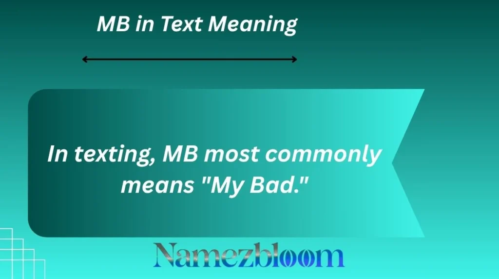 MB in Text Meaning
