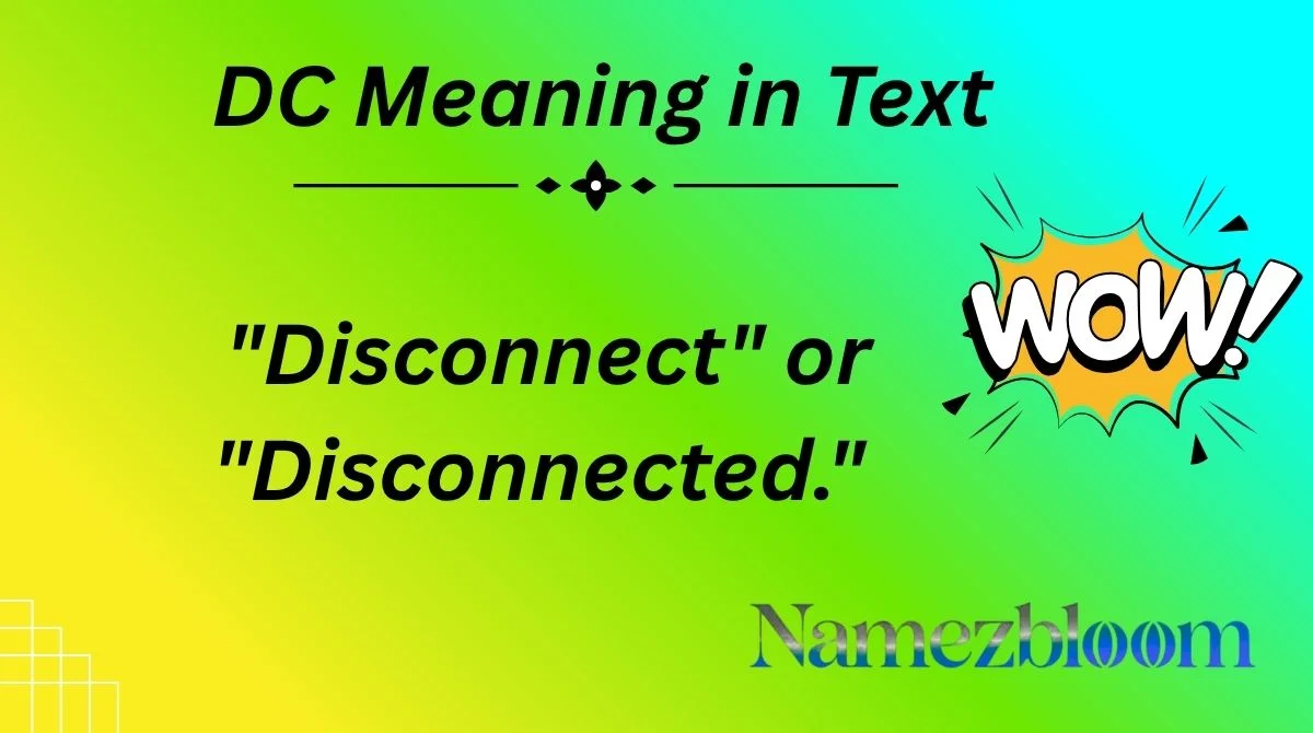 DC Meaning in Text