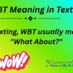 WBT Meaning in Text